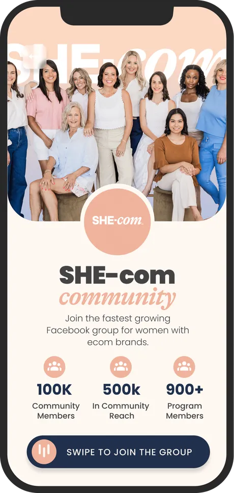 The SHE-com community, 100K members strong