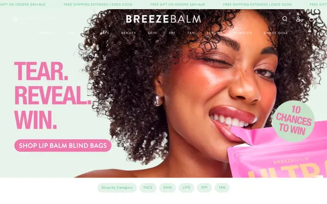 Breeze Balm storefront